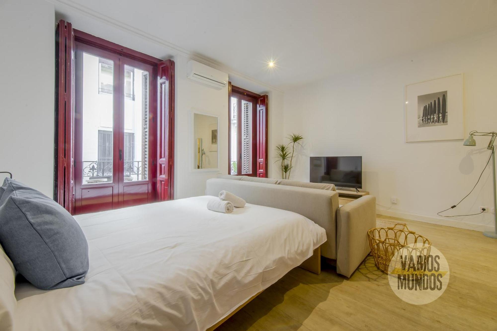Beautiful Loft Para 3Pax En Huertas-Cortes Madrid Eksteriør billede