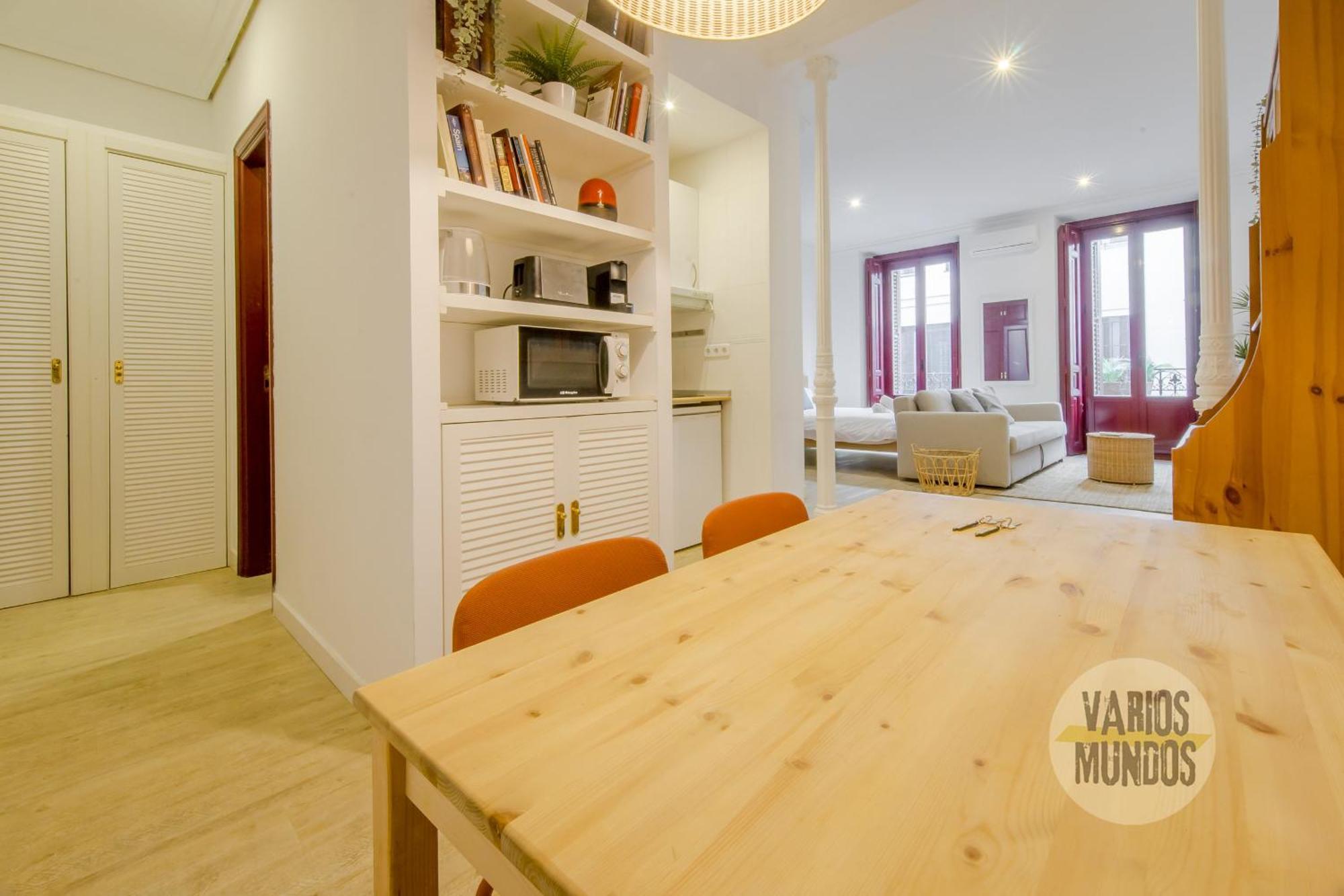 Beautiful Loft Para 3Pax En Huertas-Cortes Madrid Eksteriør billede