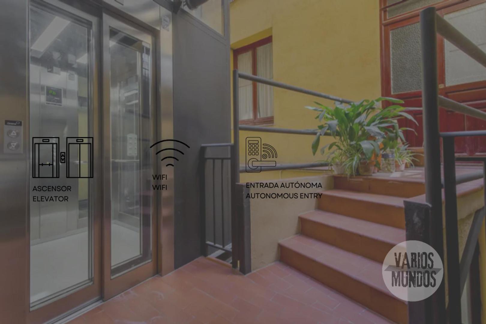 Beautiful Loft Para 3Pax En Huertas-Cortes Madrid Eksteriør billede